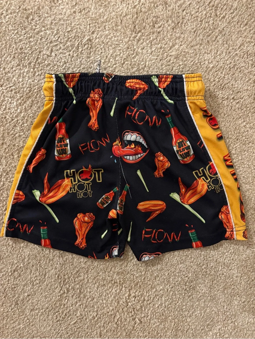 Hot Wings Flow Society Attack Shorts